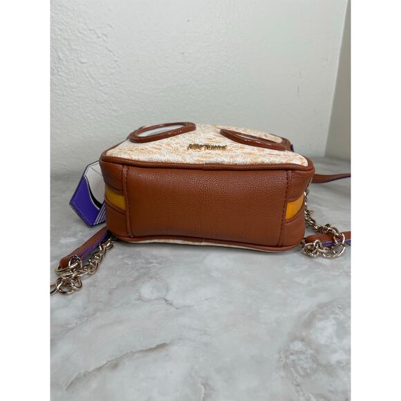 Betsey Johnson That's my Jam Crossbody Purse Peanut Butter and Jelly Purse - Picture 8 of 16